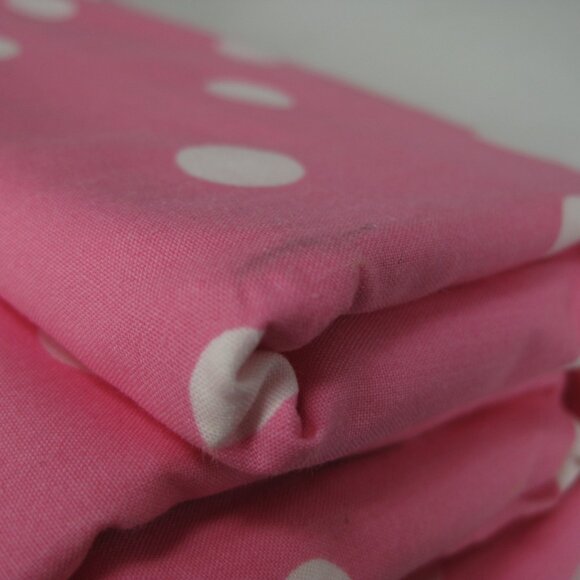 Pottery Barn Teen DOTTIE CASE 2 Pink & White Polka Dot Pillowcases Standard NEW - Picture 9 of 13